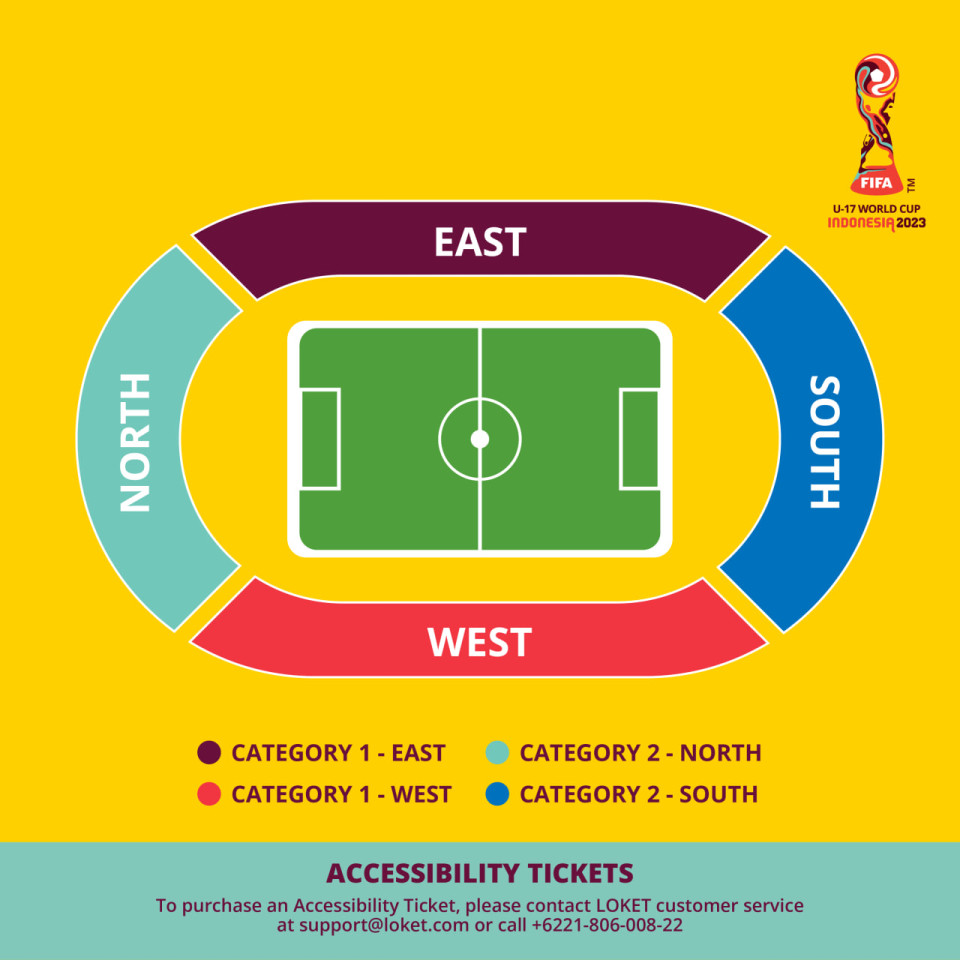 Seat Plan Stadion Si Jalak Harupat Bandung
